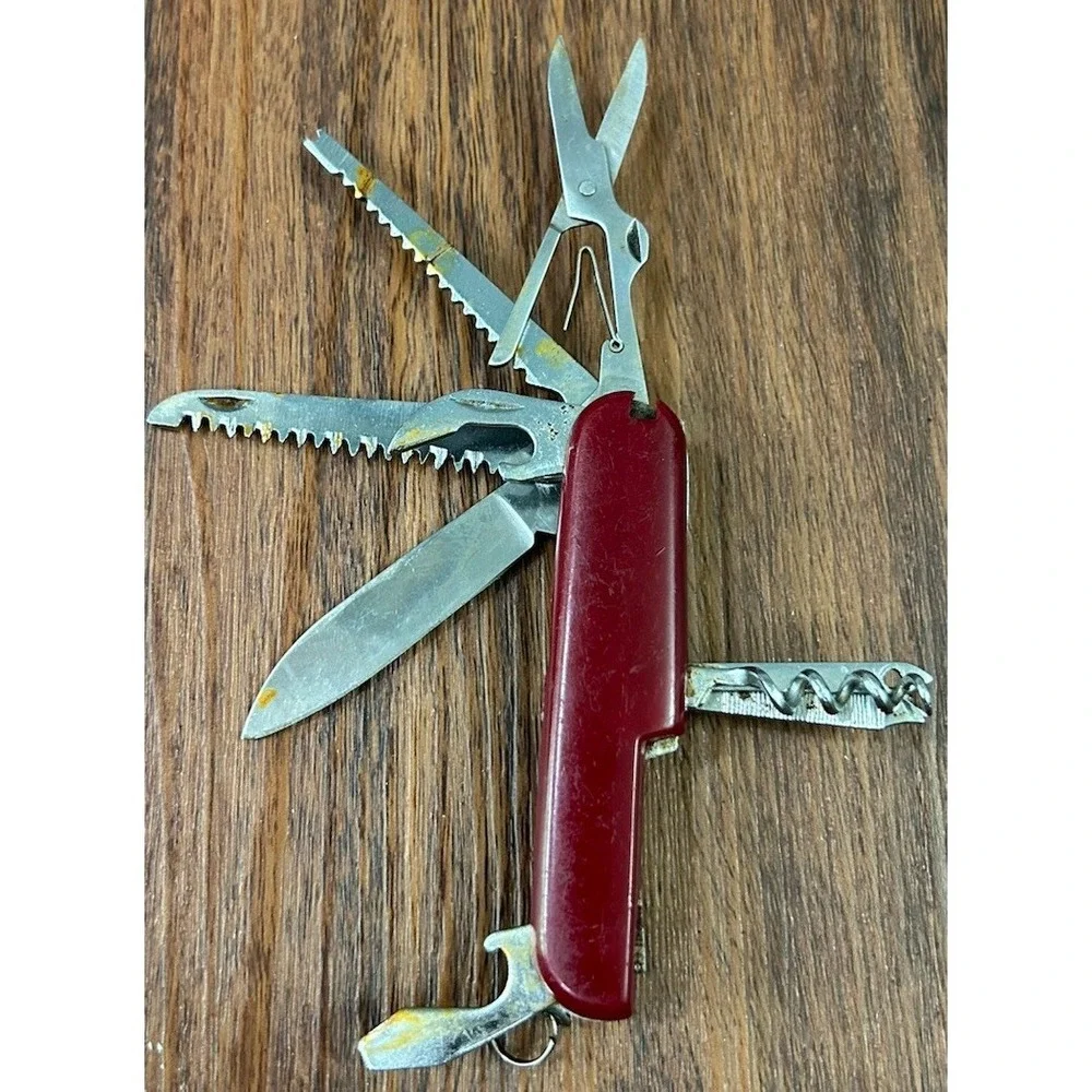 Vintage Diamond Superior Multi Purpose Army Knife North Carolina Tarheel‎ State